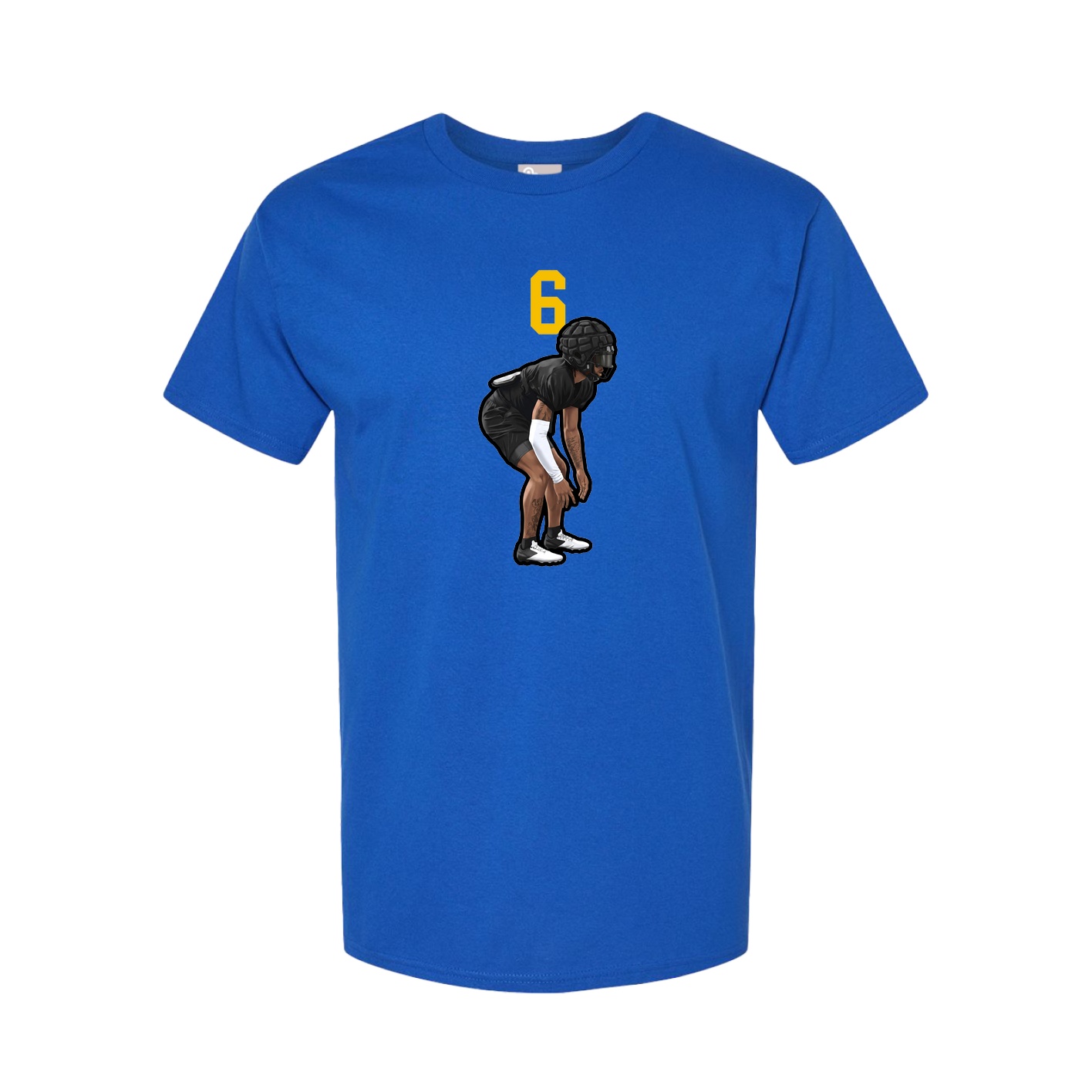 Tee — Number Top in Royal