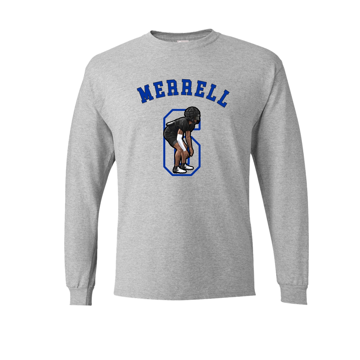 Long Sleeve Tee — Shirsey Arch in Grey