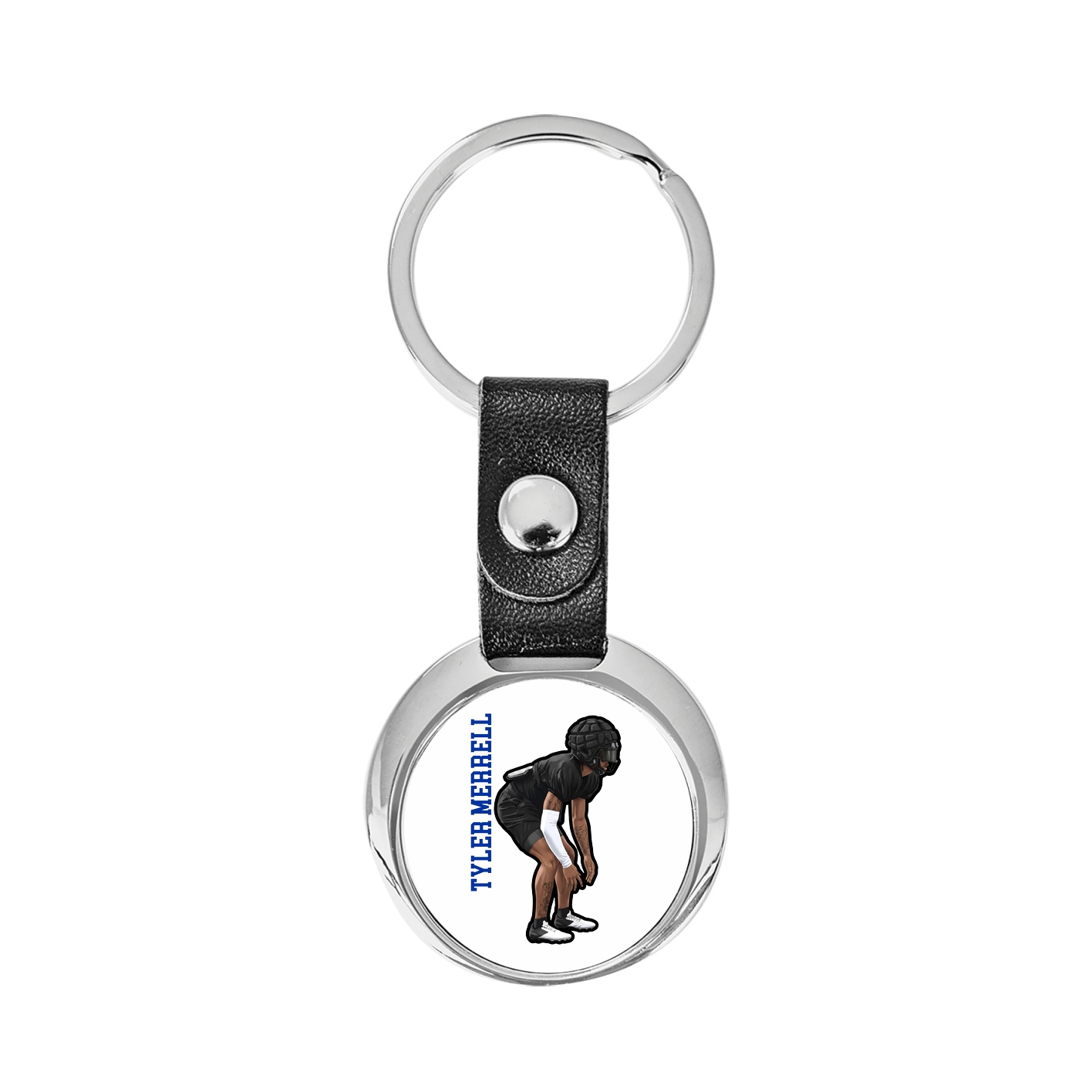 Key Chain — Name Vertical in Classic