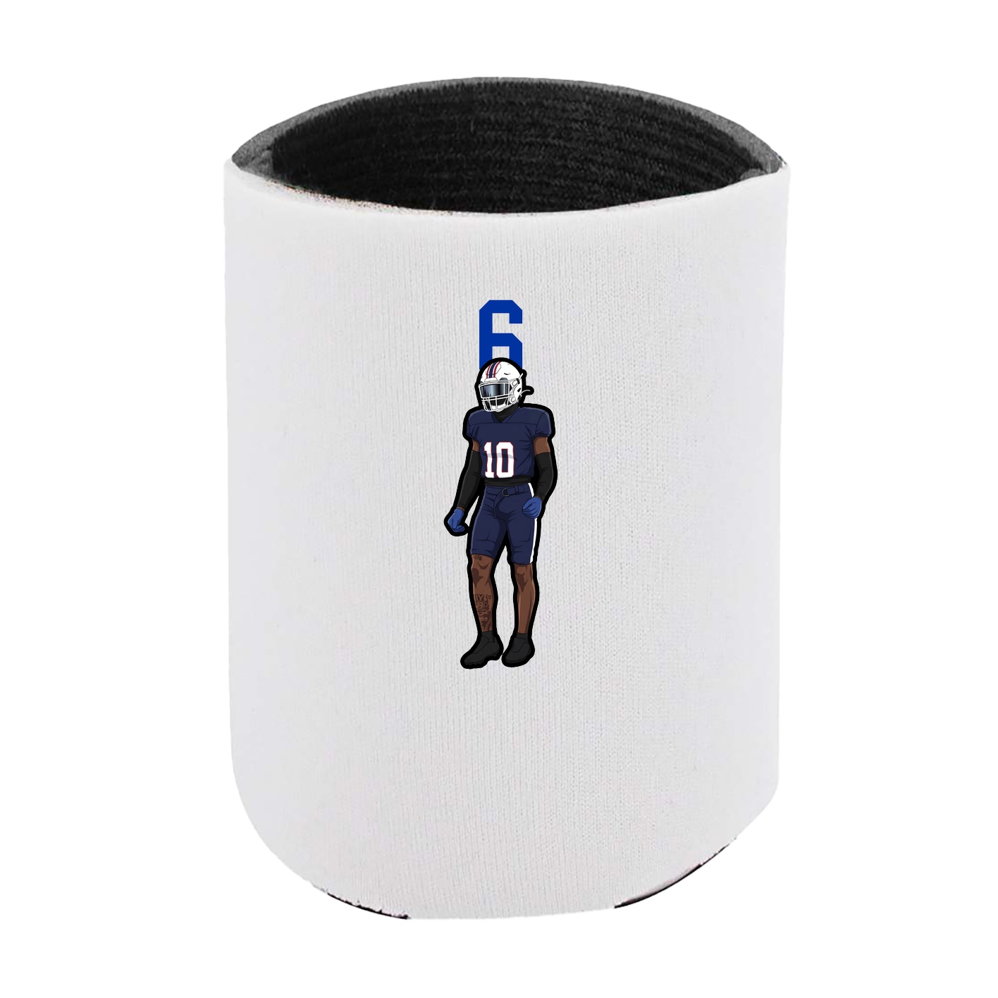 Can Holder — Number Top in White