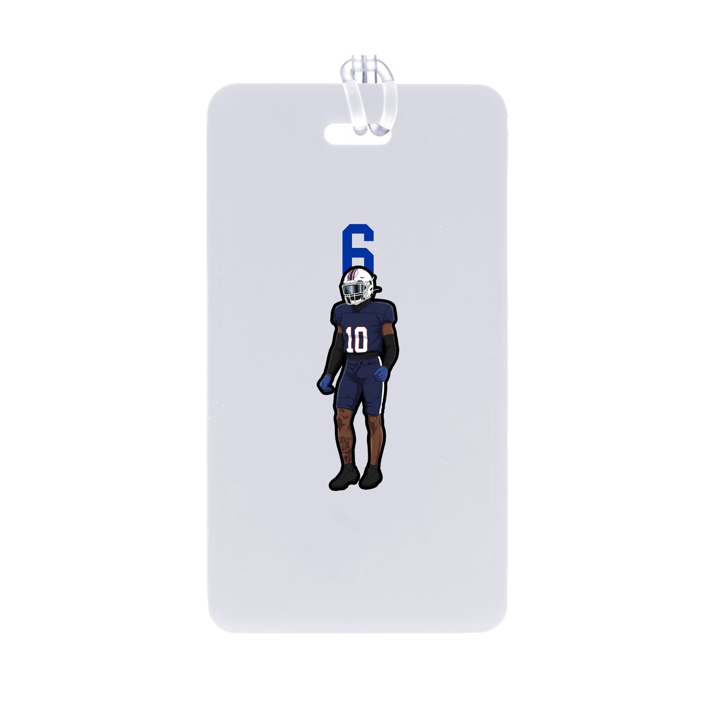 Bag Tag — Number Top in Classic