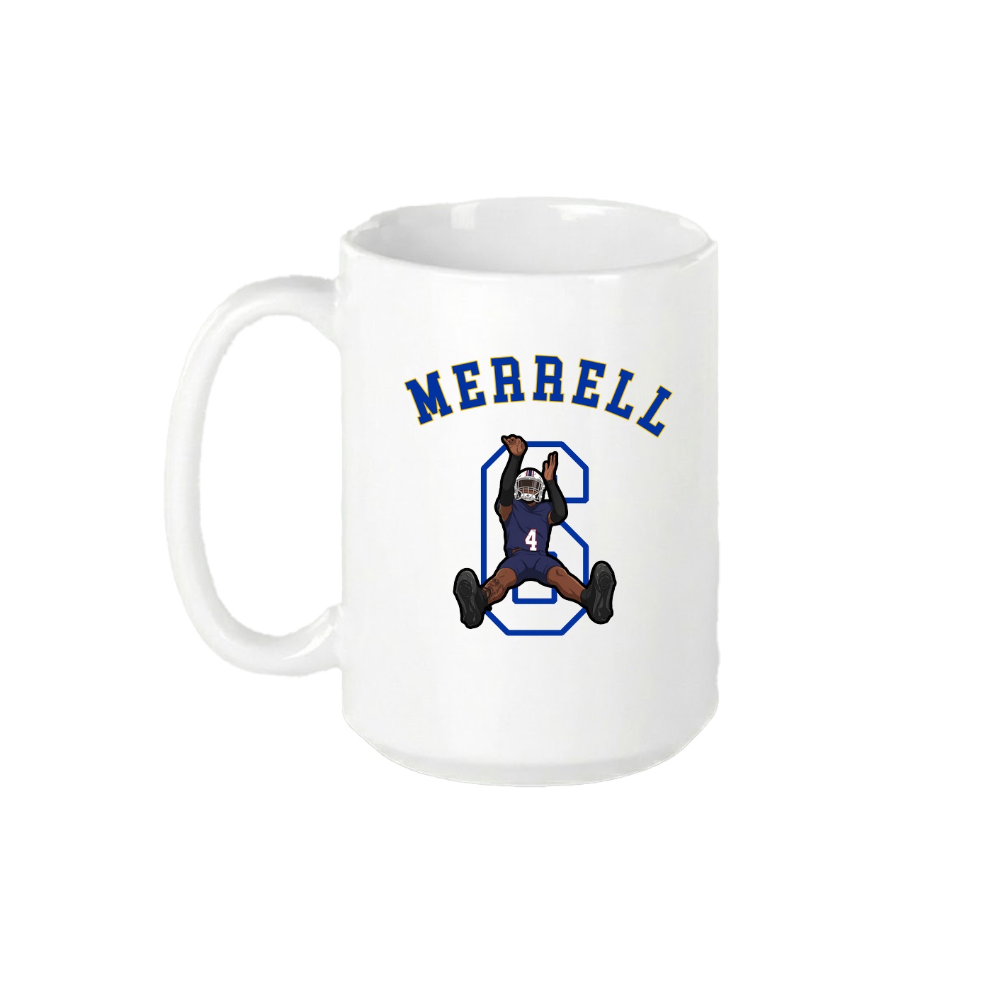 15oz Coffee Mug — Shirsey Arch in White
