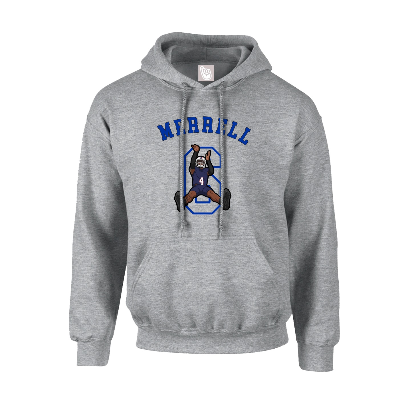 Hoodie — Shirsey Arch in Grey