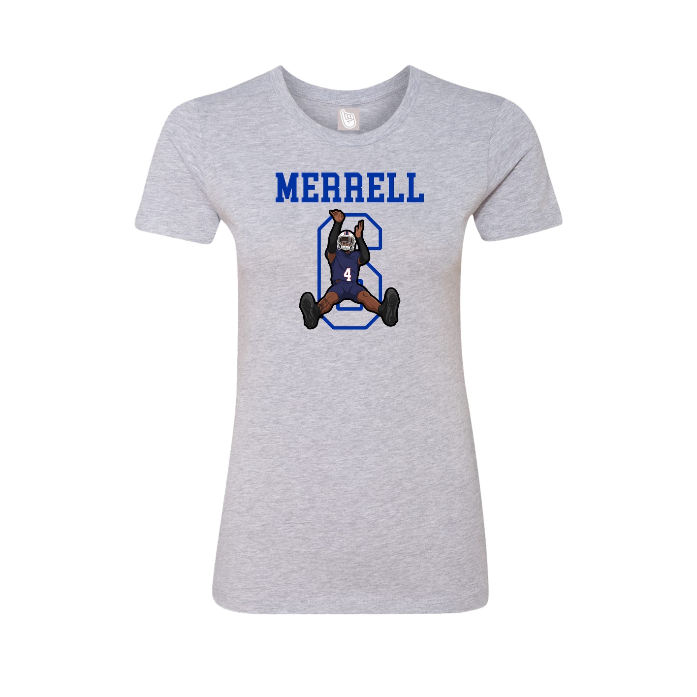 Fitted Women's Tee — Shirsey in Grey
