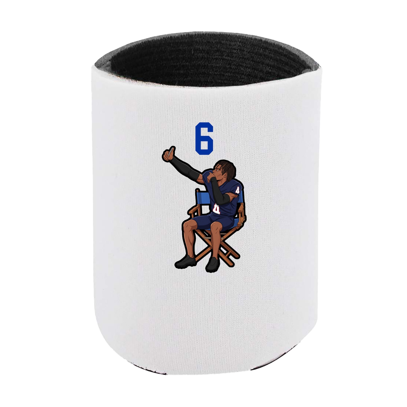 Can Holder — Number Top in White