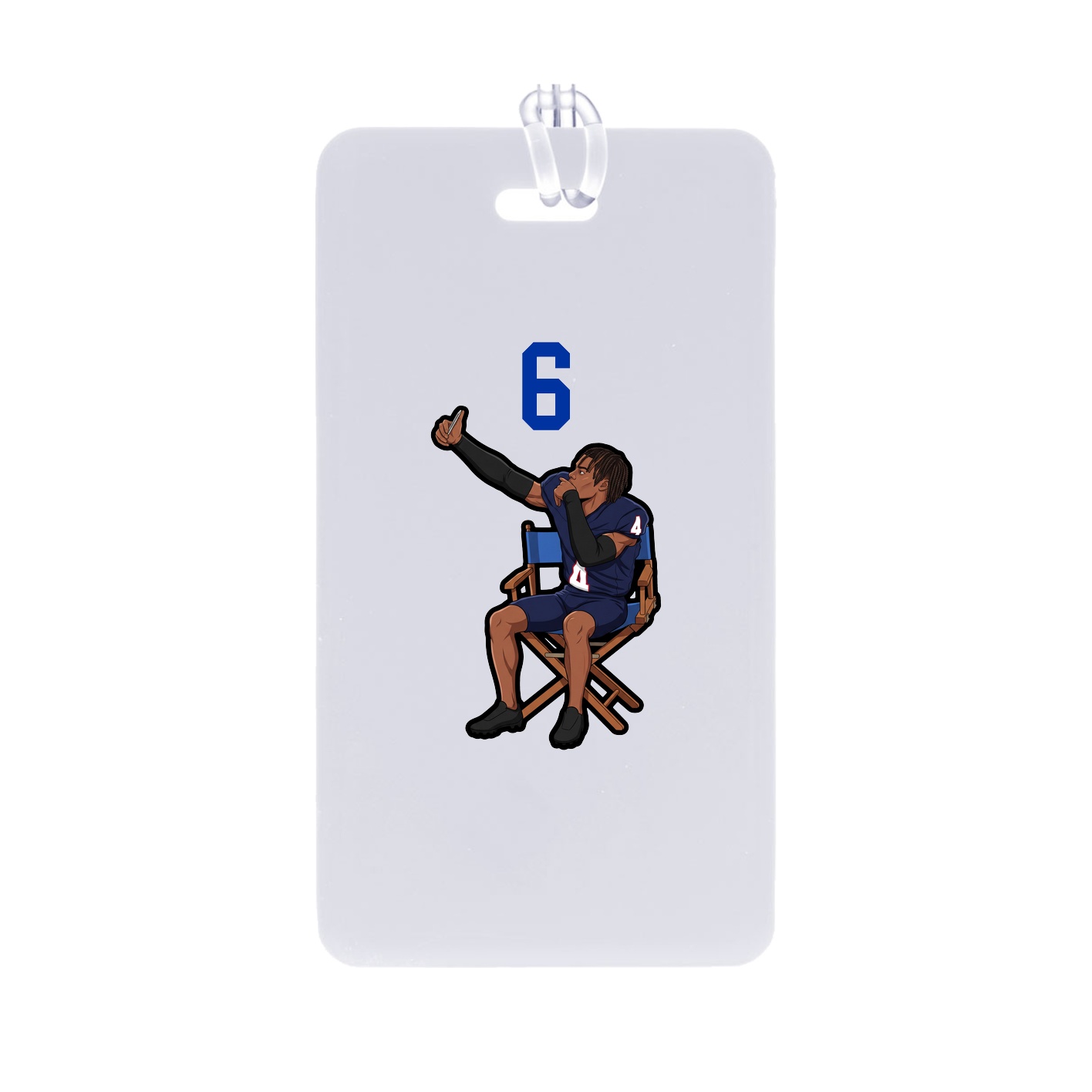 Bag Tag — Number Top in Classic