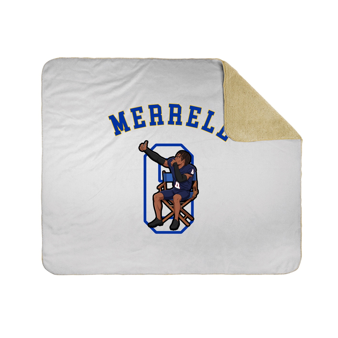 Throw Blanket — Shirsey Arch in White