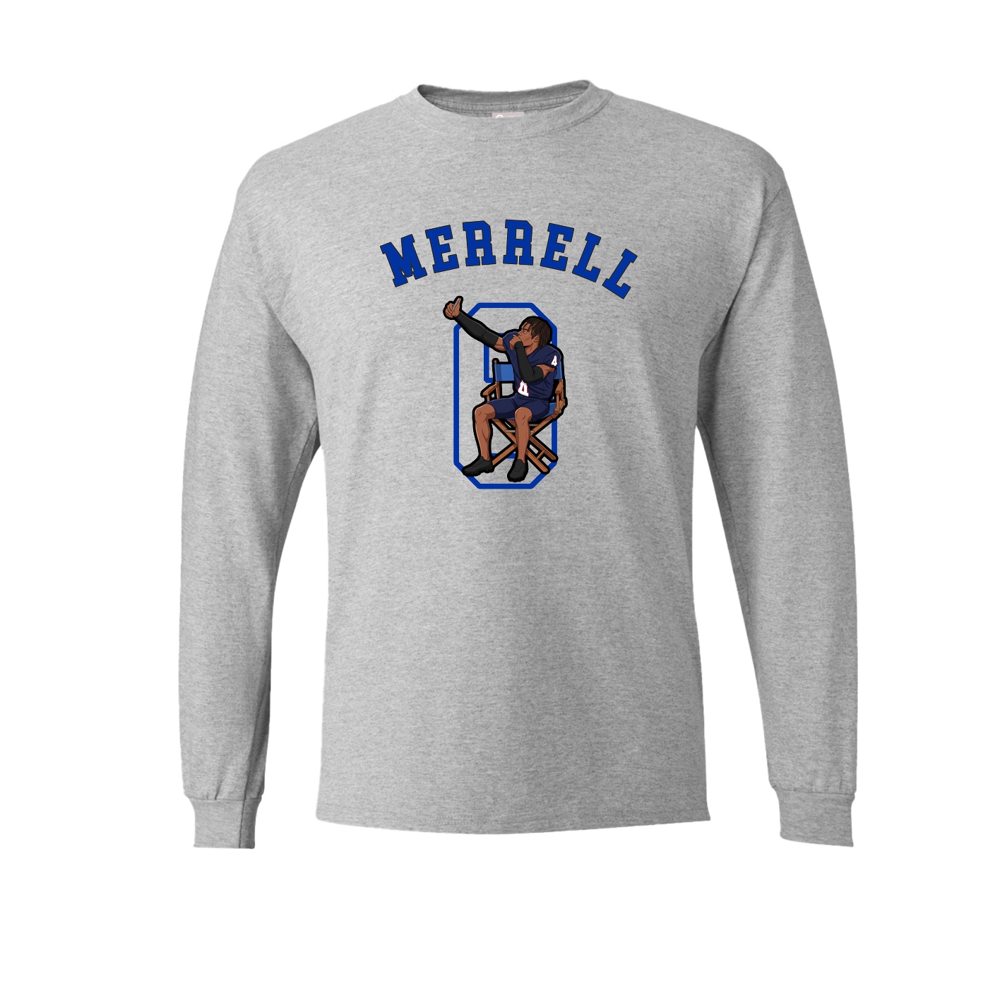 Long Sleeve Tee — Shirsey Arch in Grey