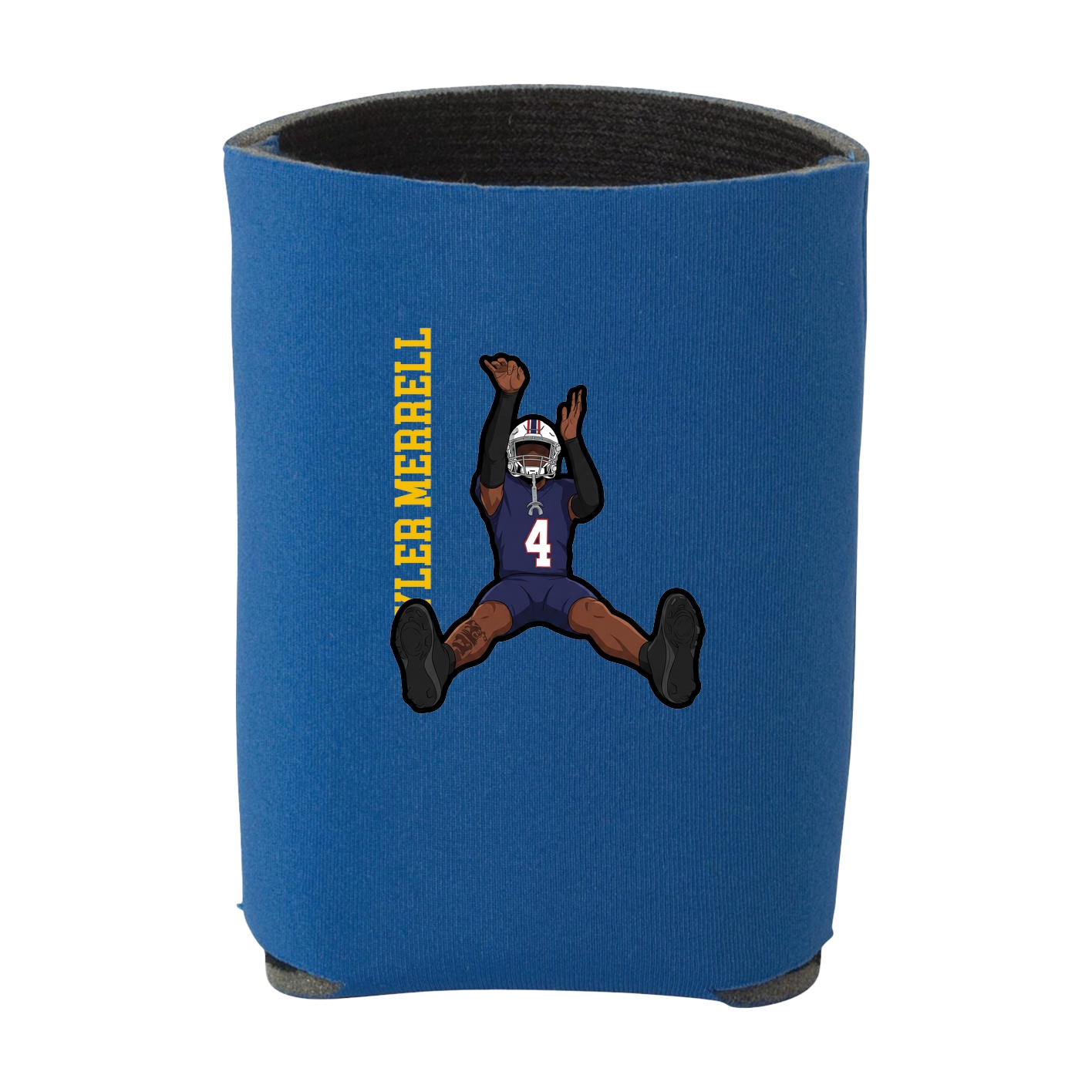 Can Holder — Name Vertical in Royal