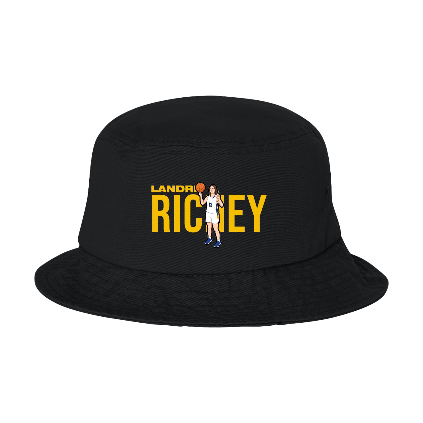 Bucket Cap — Player Name in Black