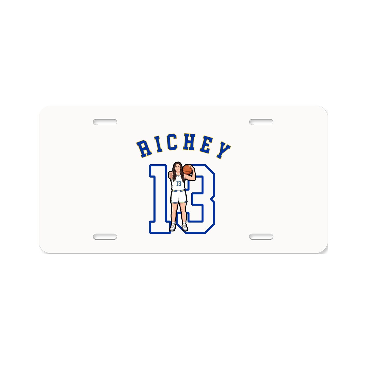 License Plate — Shirsey Arch in Classic