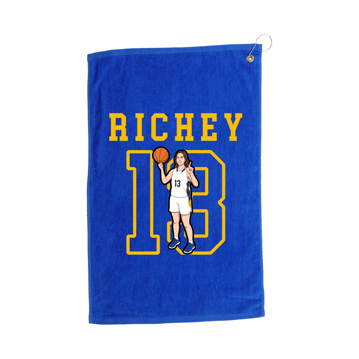 Golf Towel — Shirsey in Royal