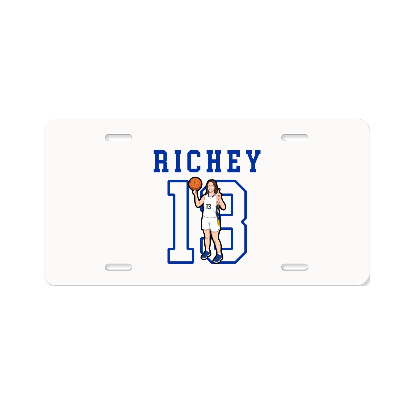 License Plate — Shirsey in Classic