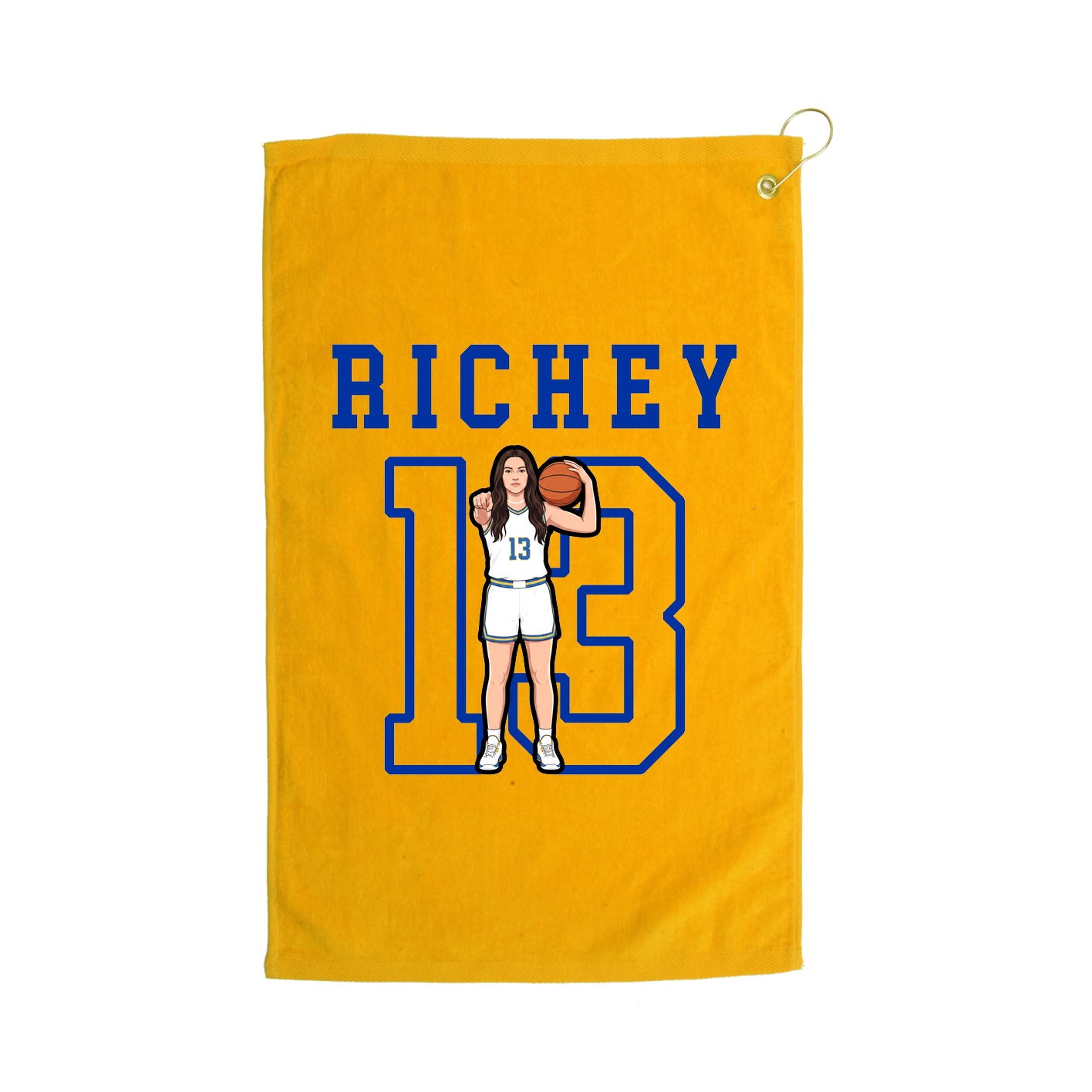 Golf Towel — Shirsey in Gold