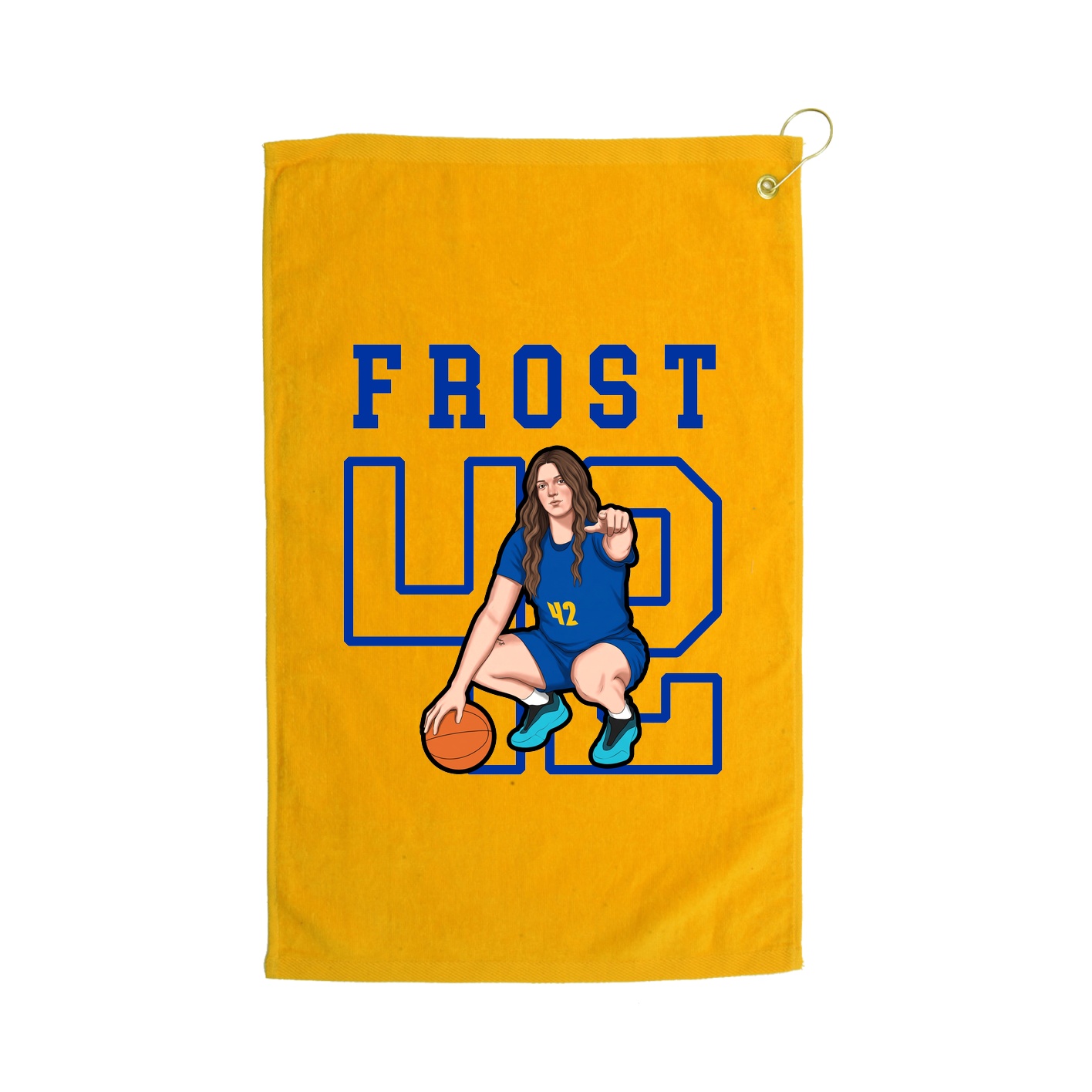 Golf Towel — Shirsey in Gold