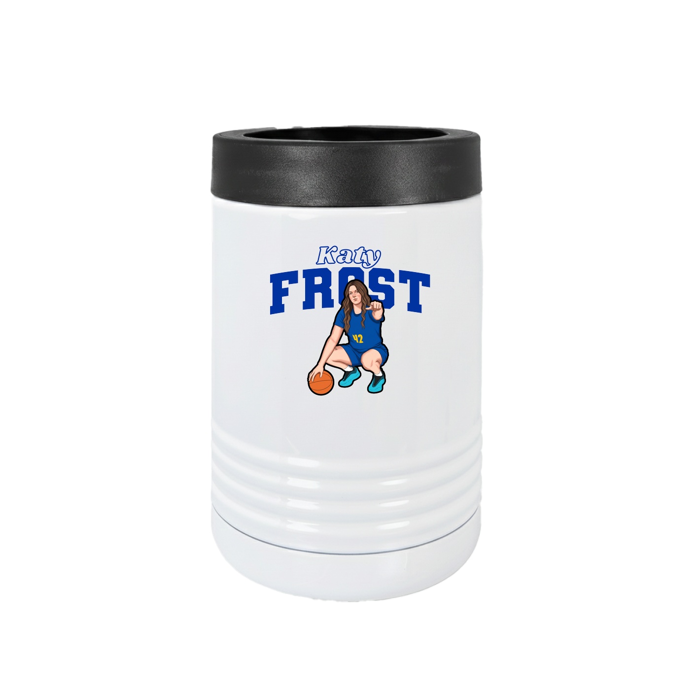 Beverage Holder — Name Arch in White