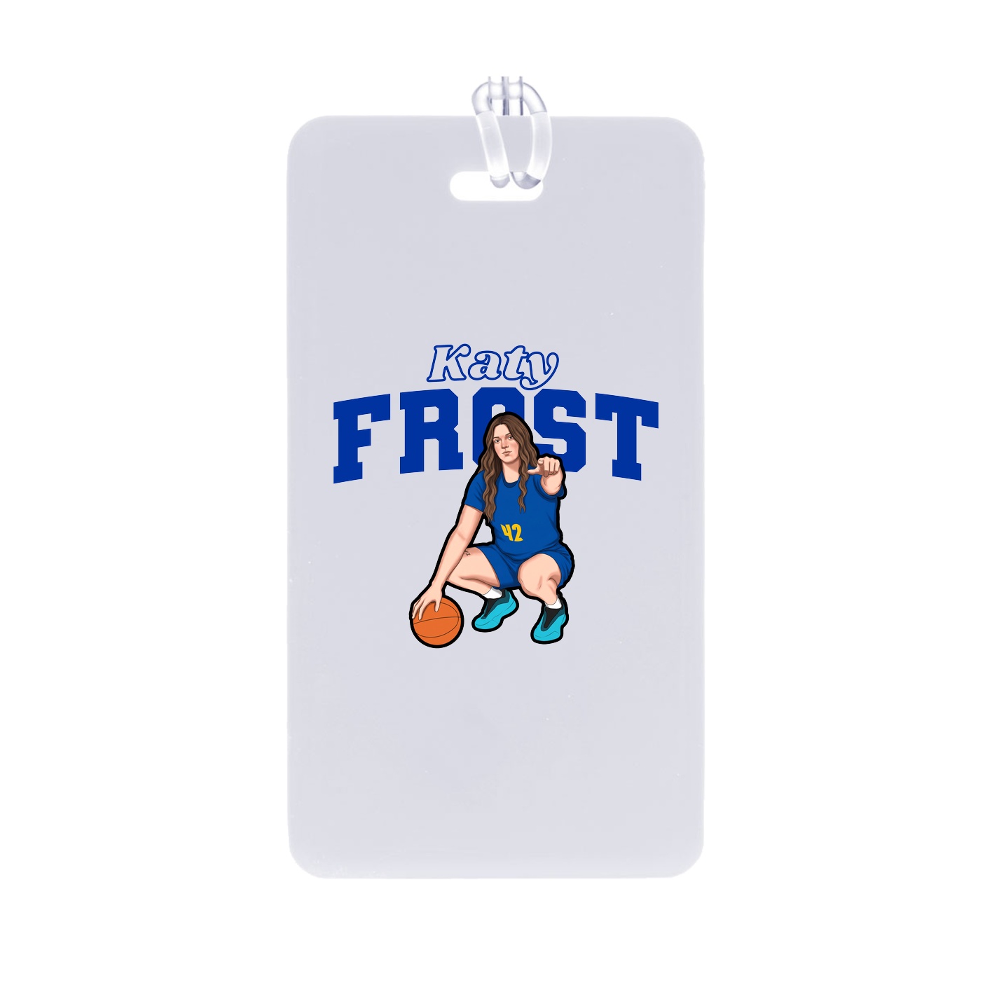 Bag Tag — Name Arch in Classic