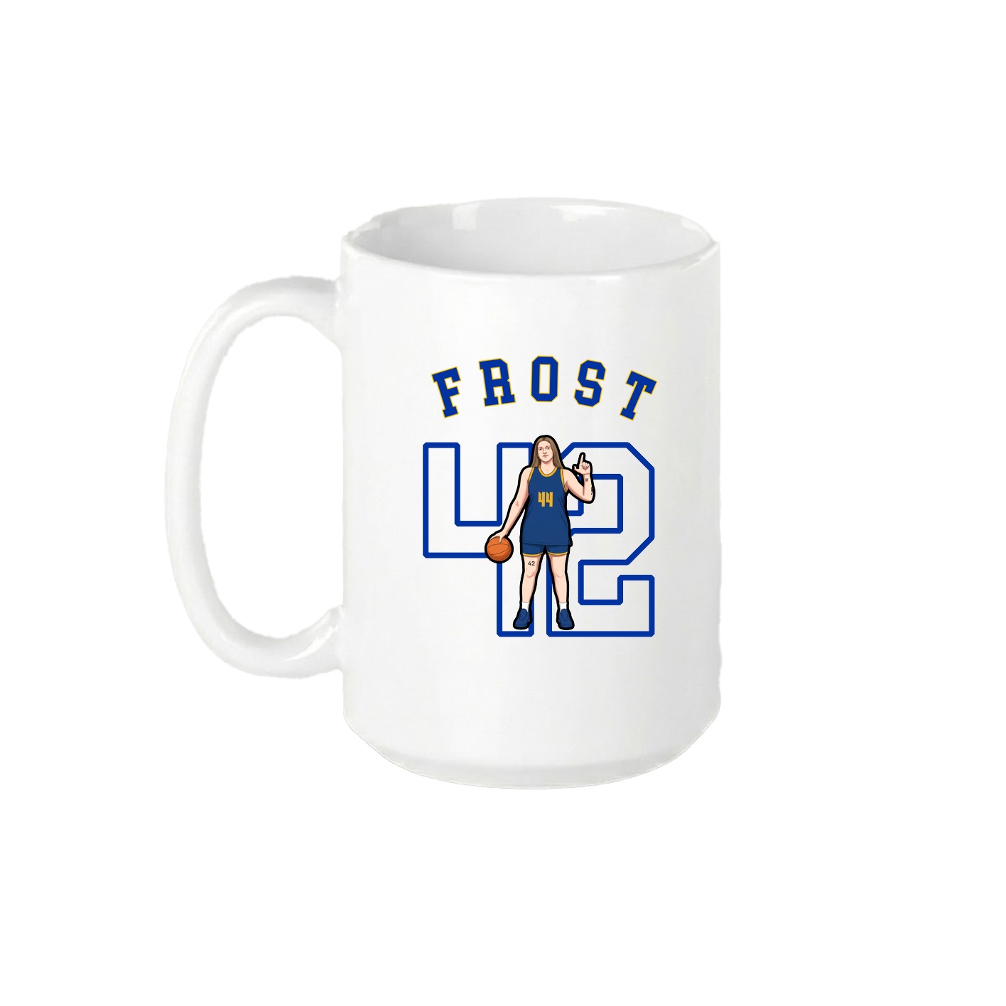 15oz Coffee Mug — Shirsey Arch in White