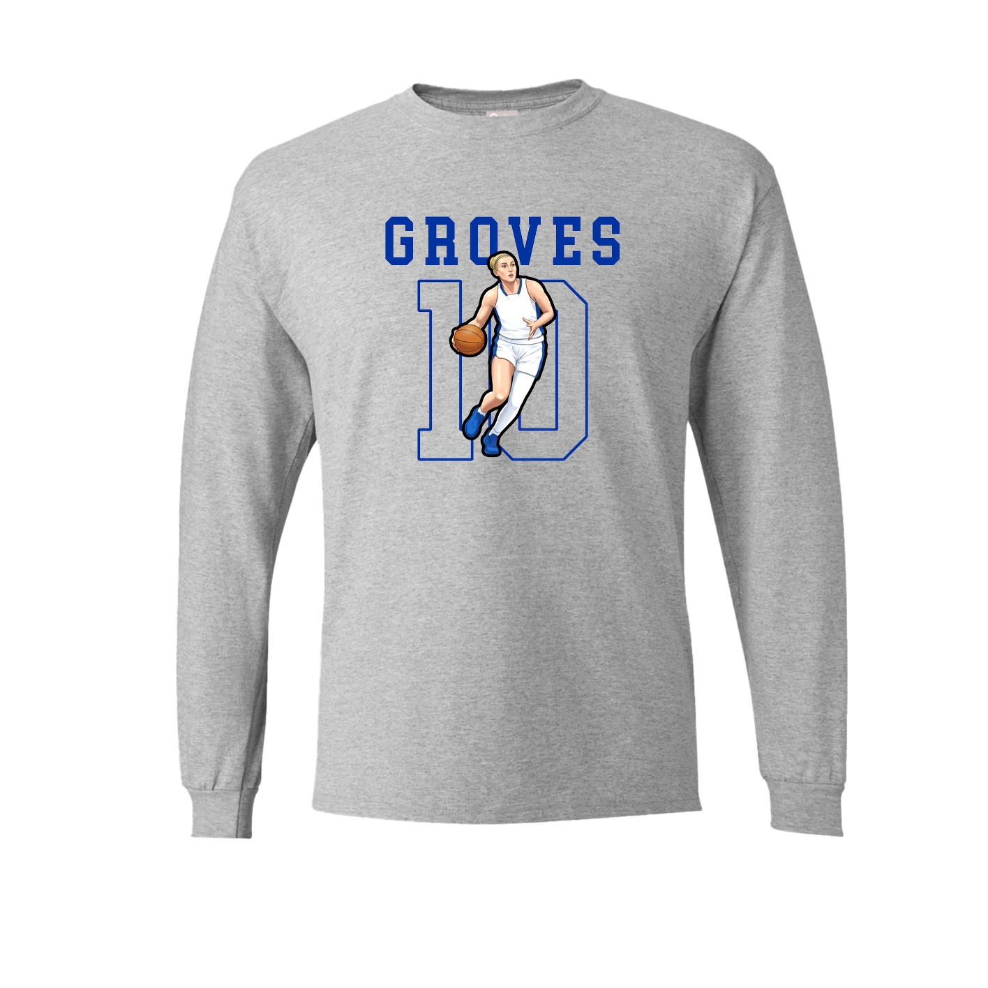 Long Sleeve Tee — Shirsey in Grey