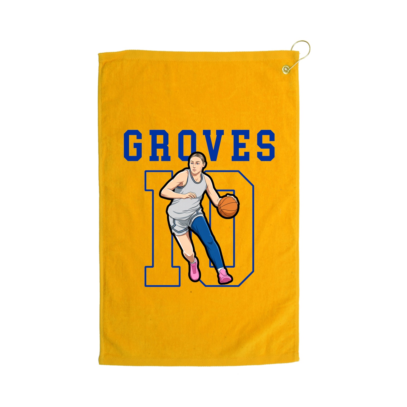 Golf Towel — Shirsey in Gold
