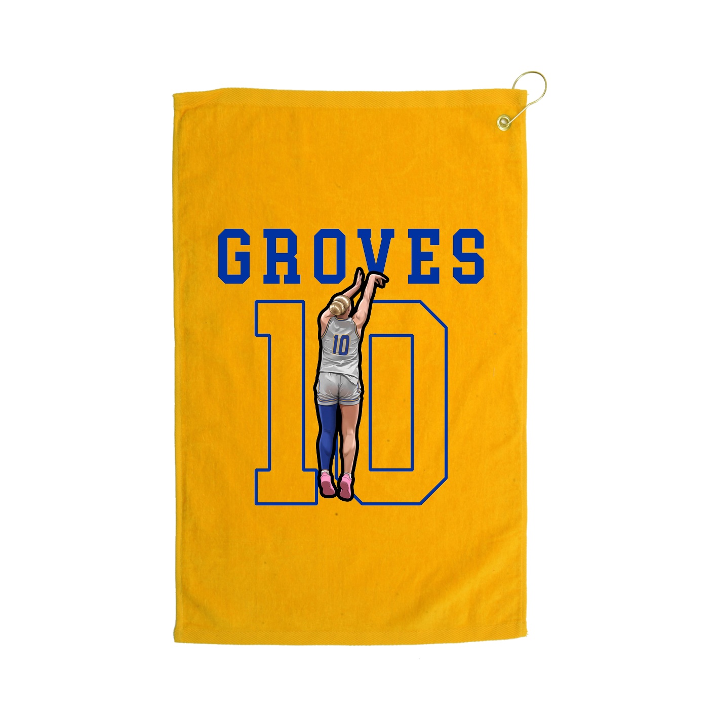 Golf Towel — Shirsey in Gold