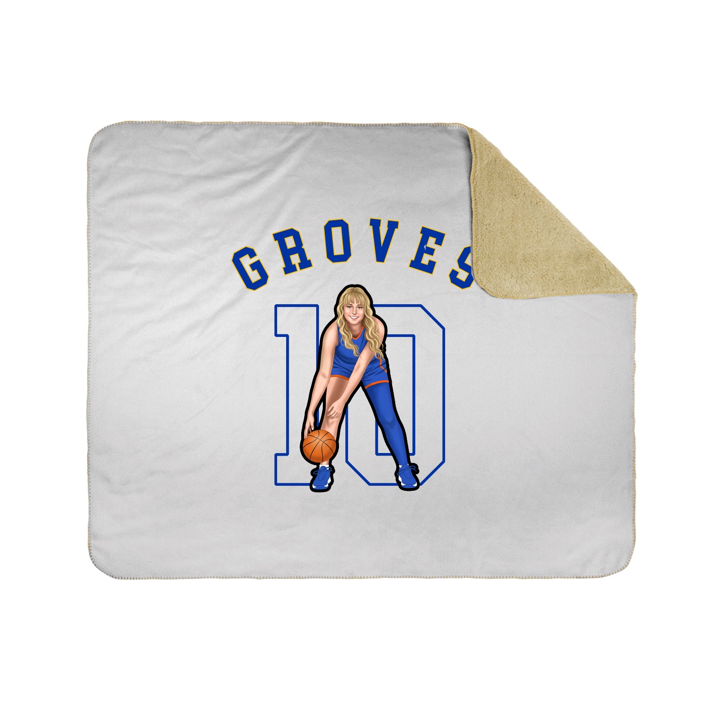 Throw Blanket — Shirsey Arch in White