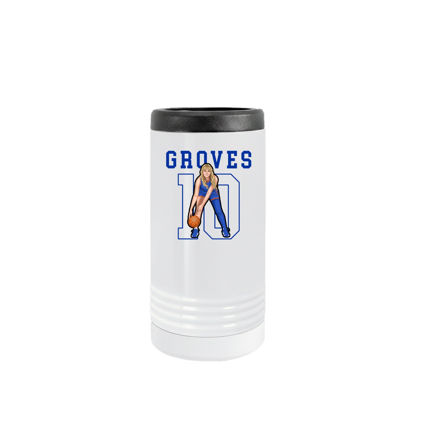 Slim Beverage Holder — Shirsey in White