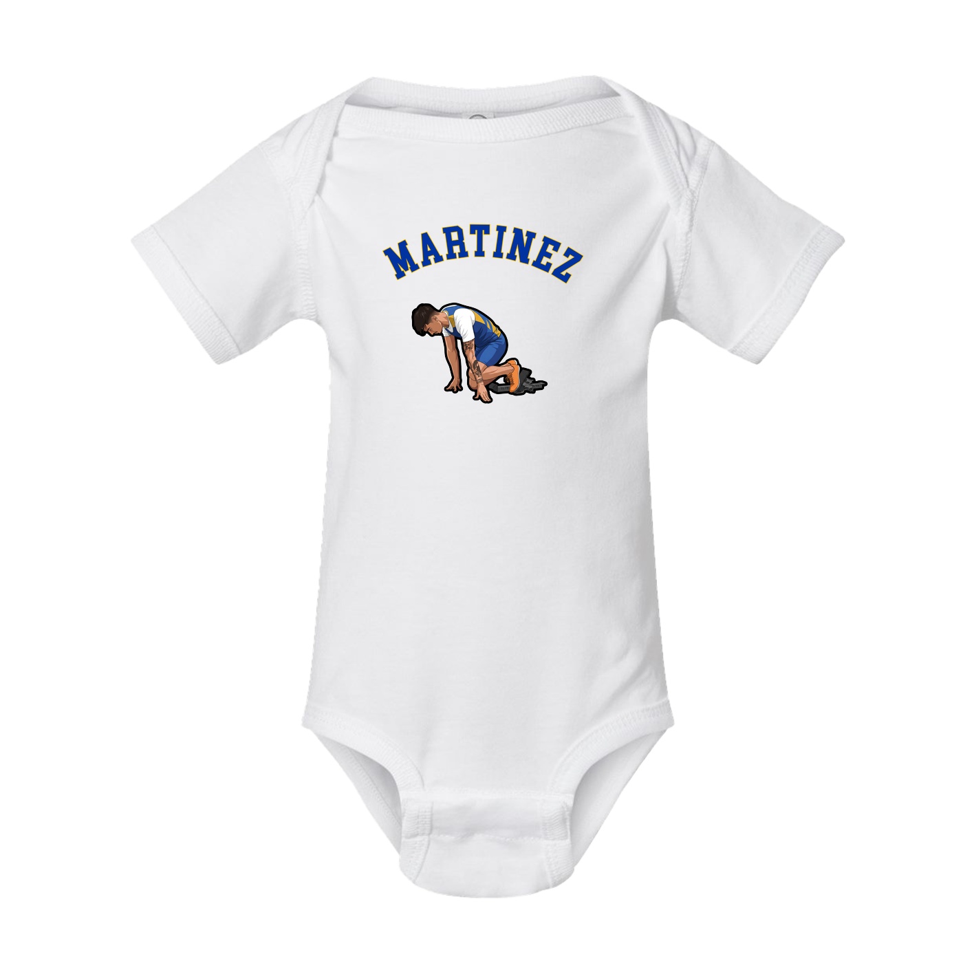 Baby Onesie — Shirsey Arch in White