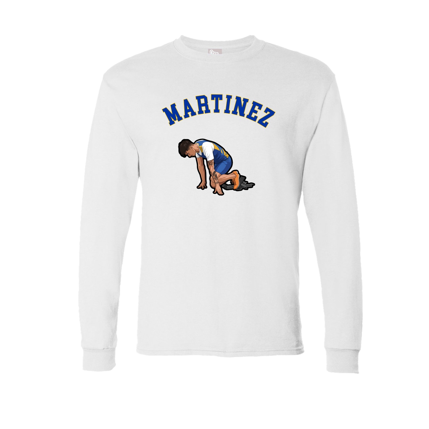 Long Sleeve Tee — Shirsey Arch in White