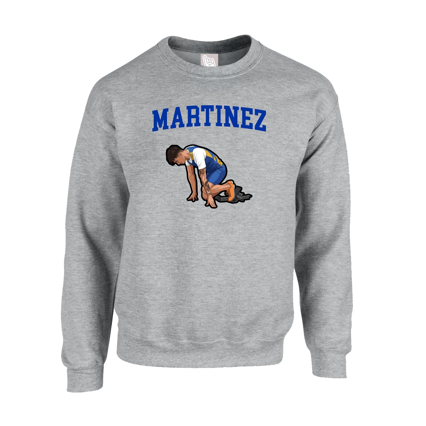 Fleece Crew — Shirsey in Grey