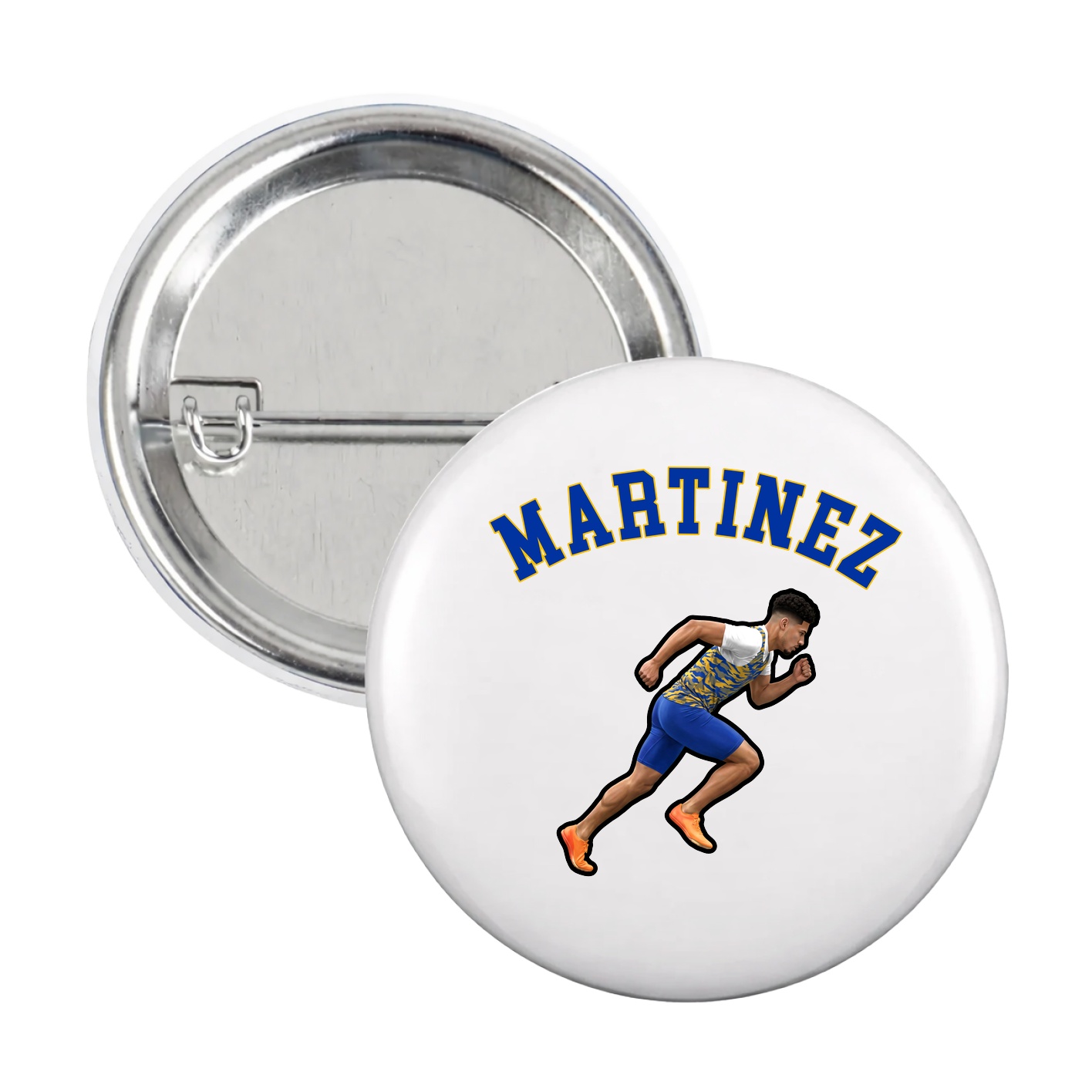 Game Day Button — Shirsey Arch in White