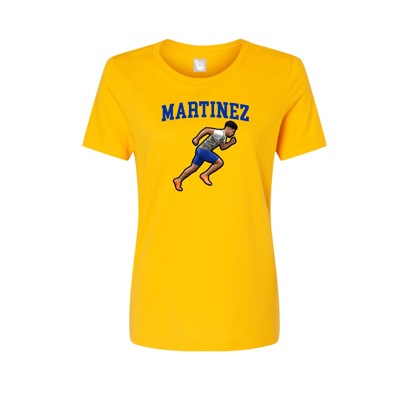 Fitted Women's Tee — Shirsey in Gold
