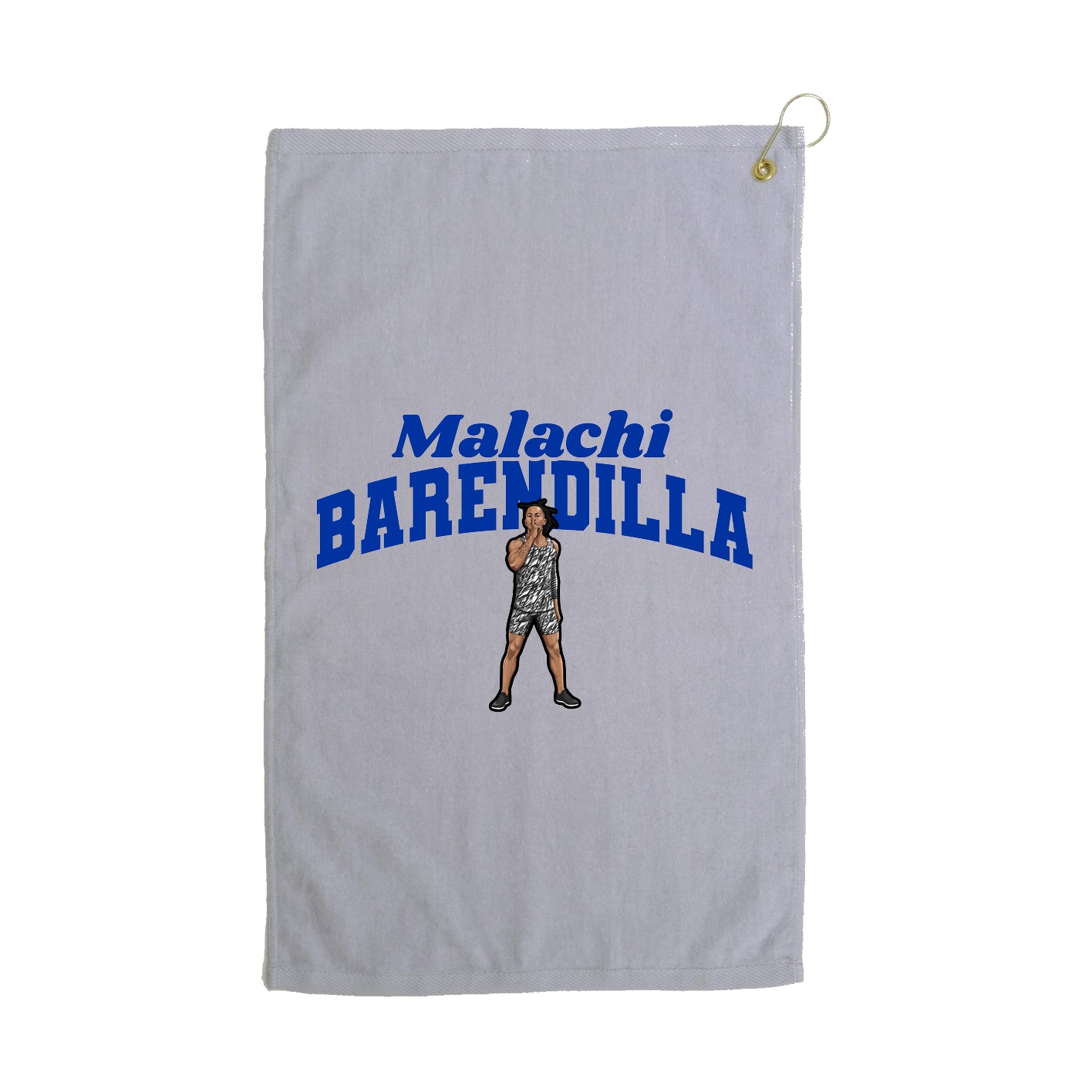 Golf Towel — Signature Arch in Grey