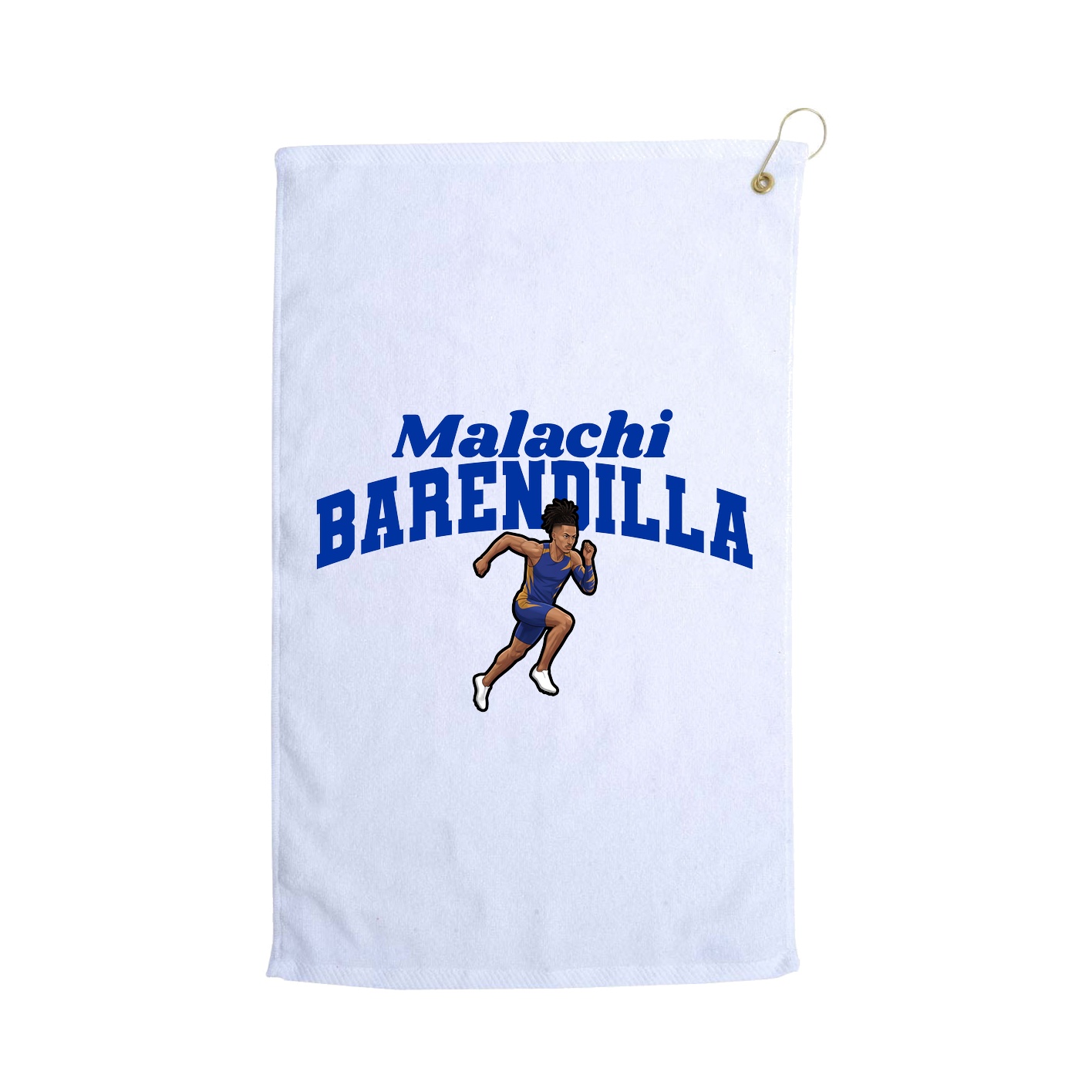 Golf Towel — Signature Arch in White
