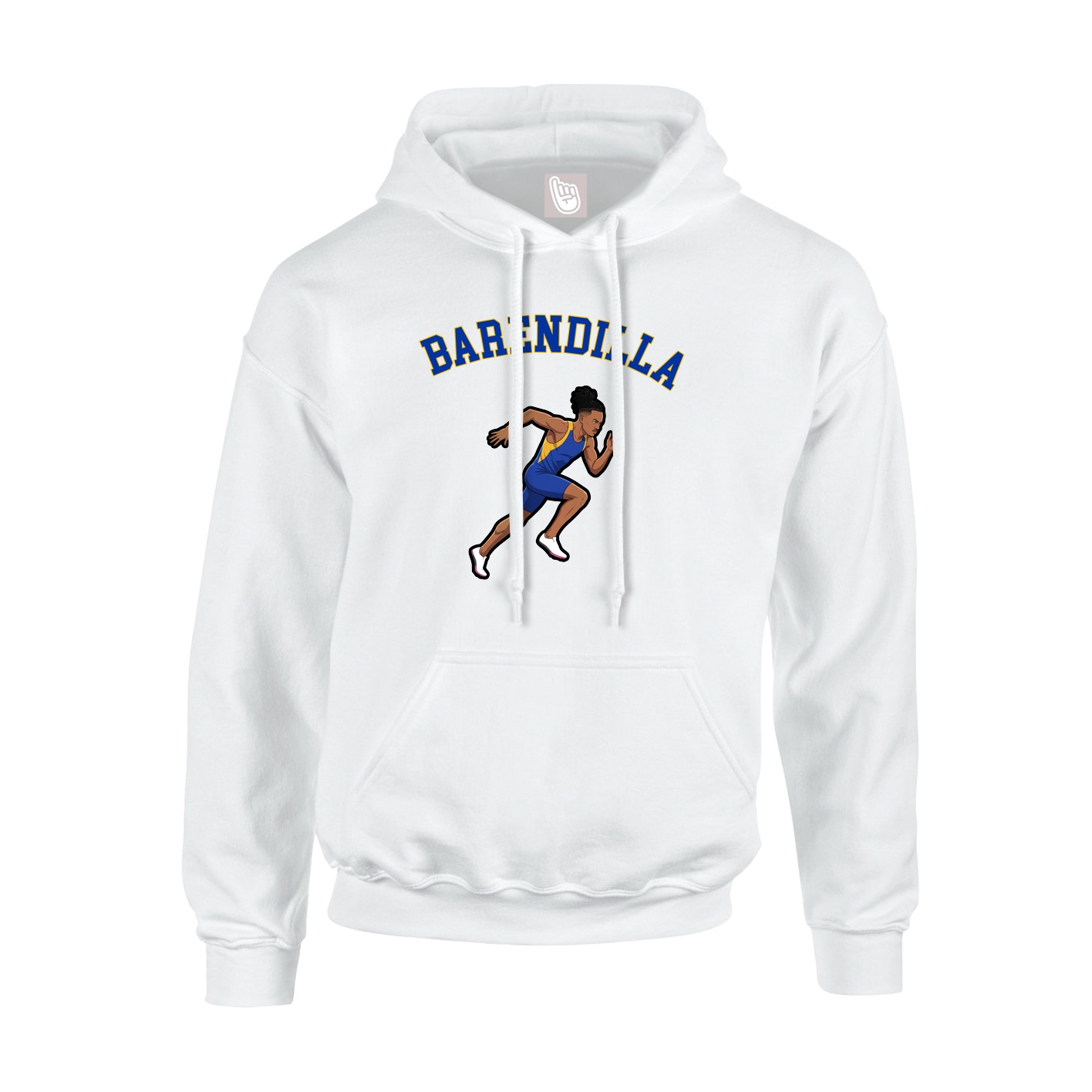 Youth Hoodie — Shirsey Arch in White