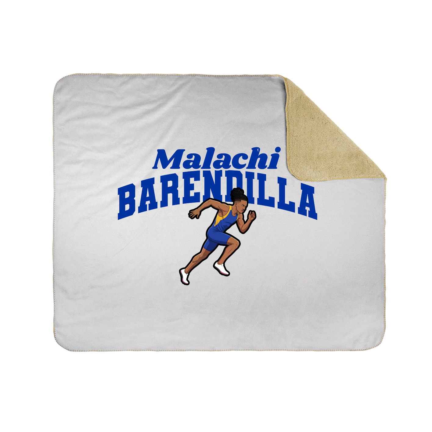 Throw Blanket — Signature Arch in White