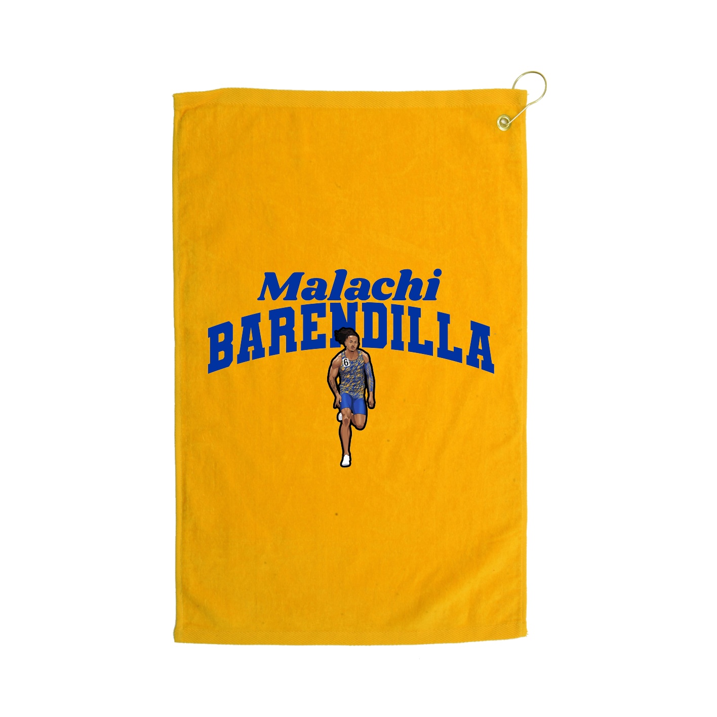 Golf Towel — Signature Arch in Gold