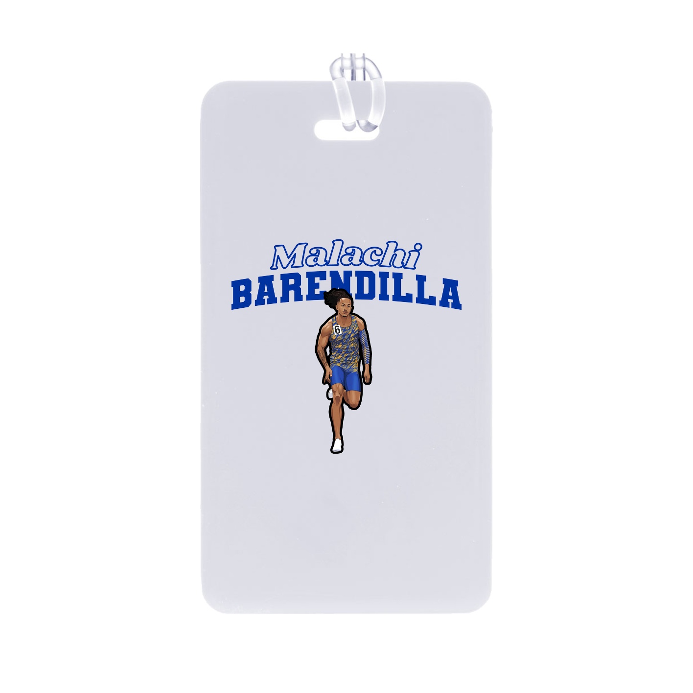 Bag Tag — Name Arch in Classic
