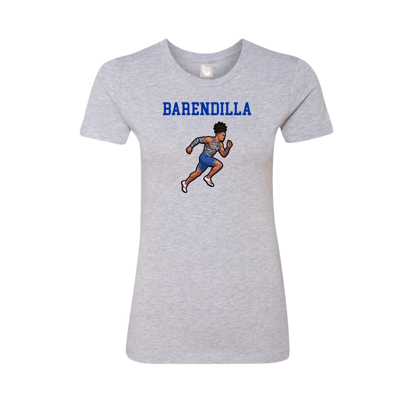 Fitted Women's Tee — Shirsey in Grey