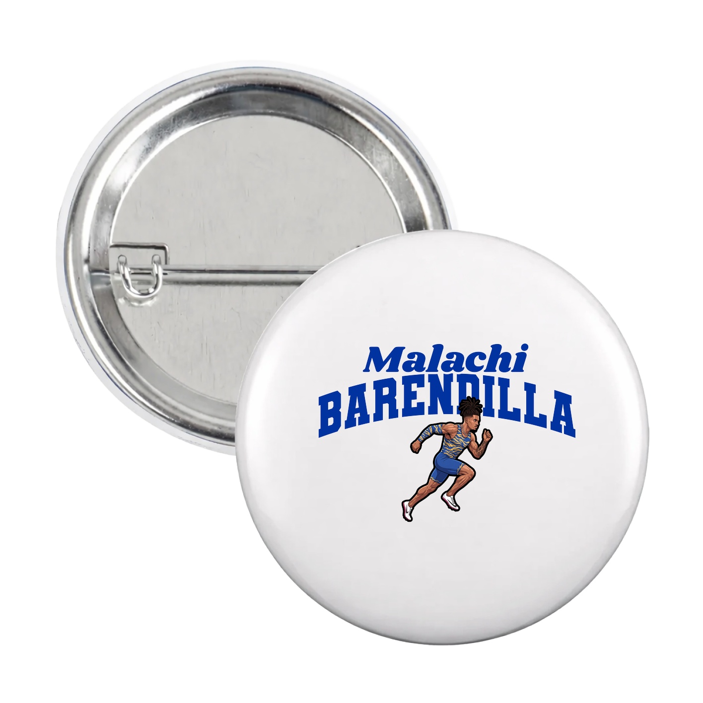 Game Day Button — Signature Arch in White