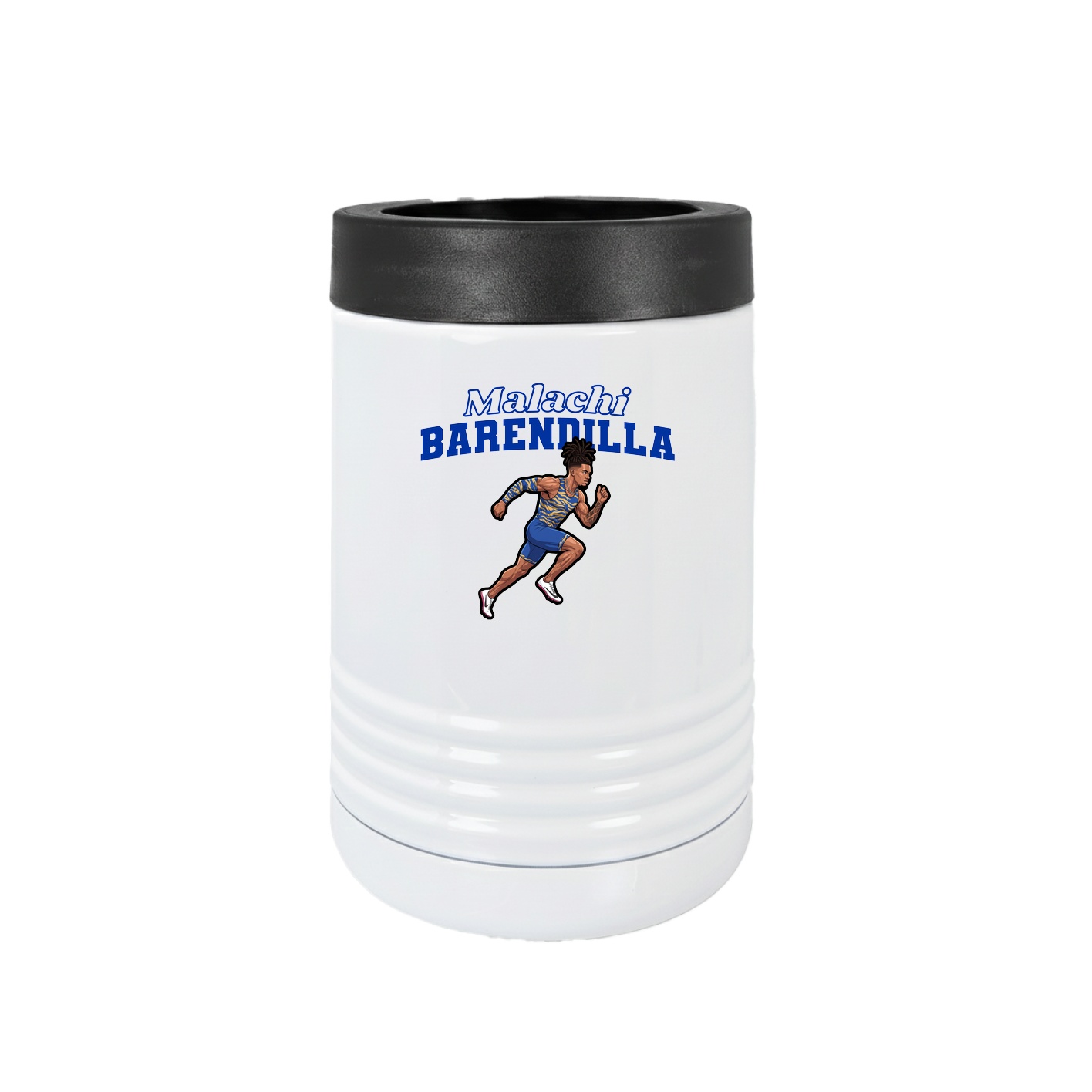 Beverage Holder — Name Arch in White