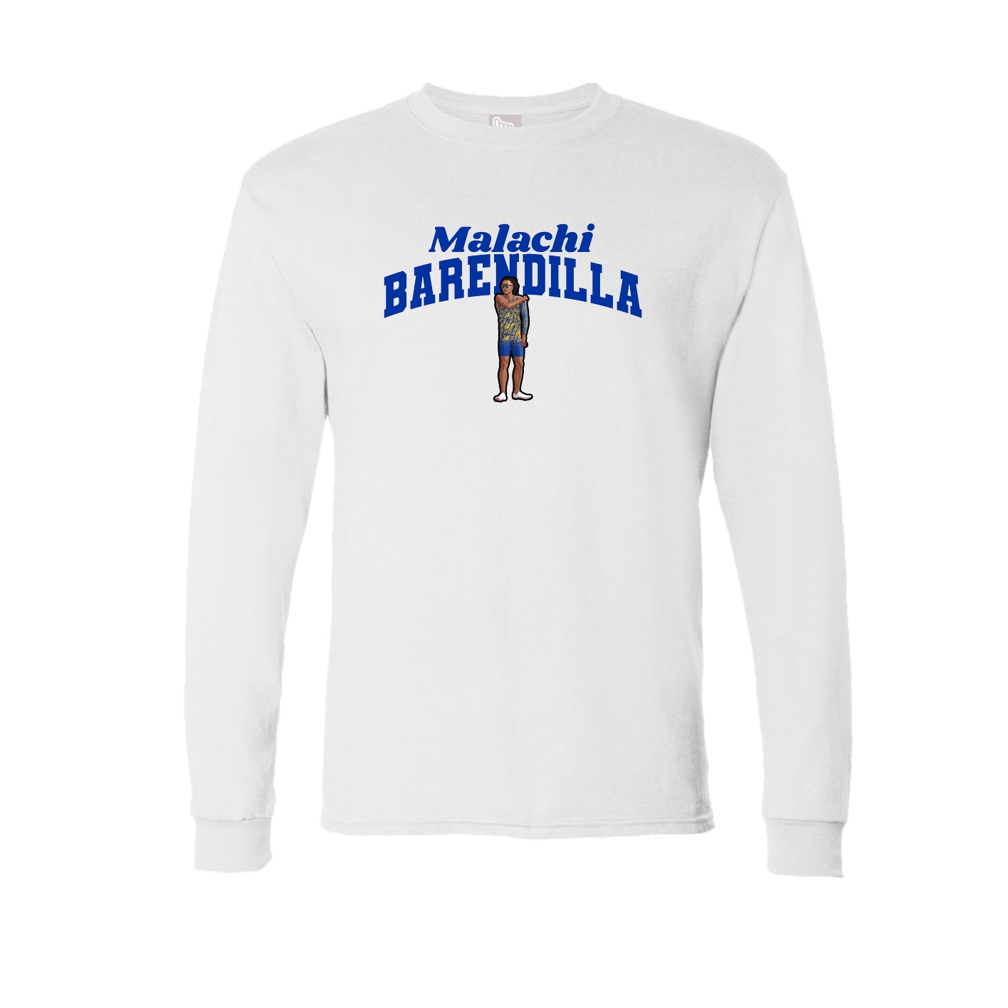 Long Sleeve Tee — Signature Arch in White