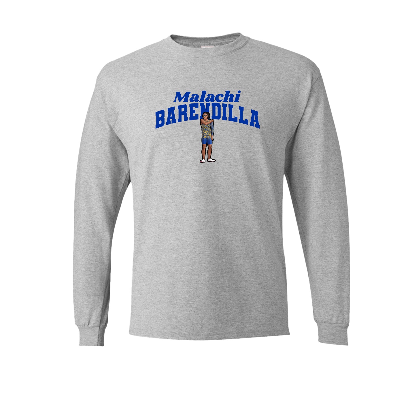 Long Sleeve Tee — Signature Arch in Grey