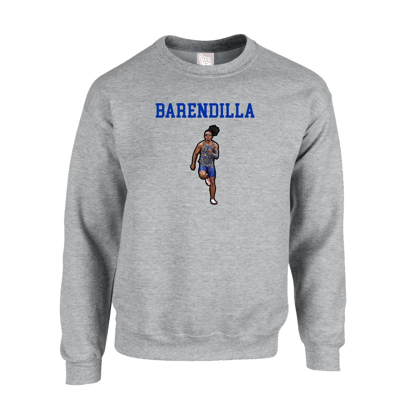 Fleece Crew — Shirsey in Grey