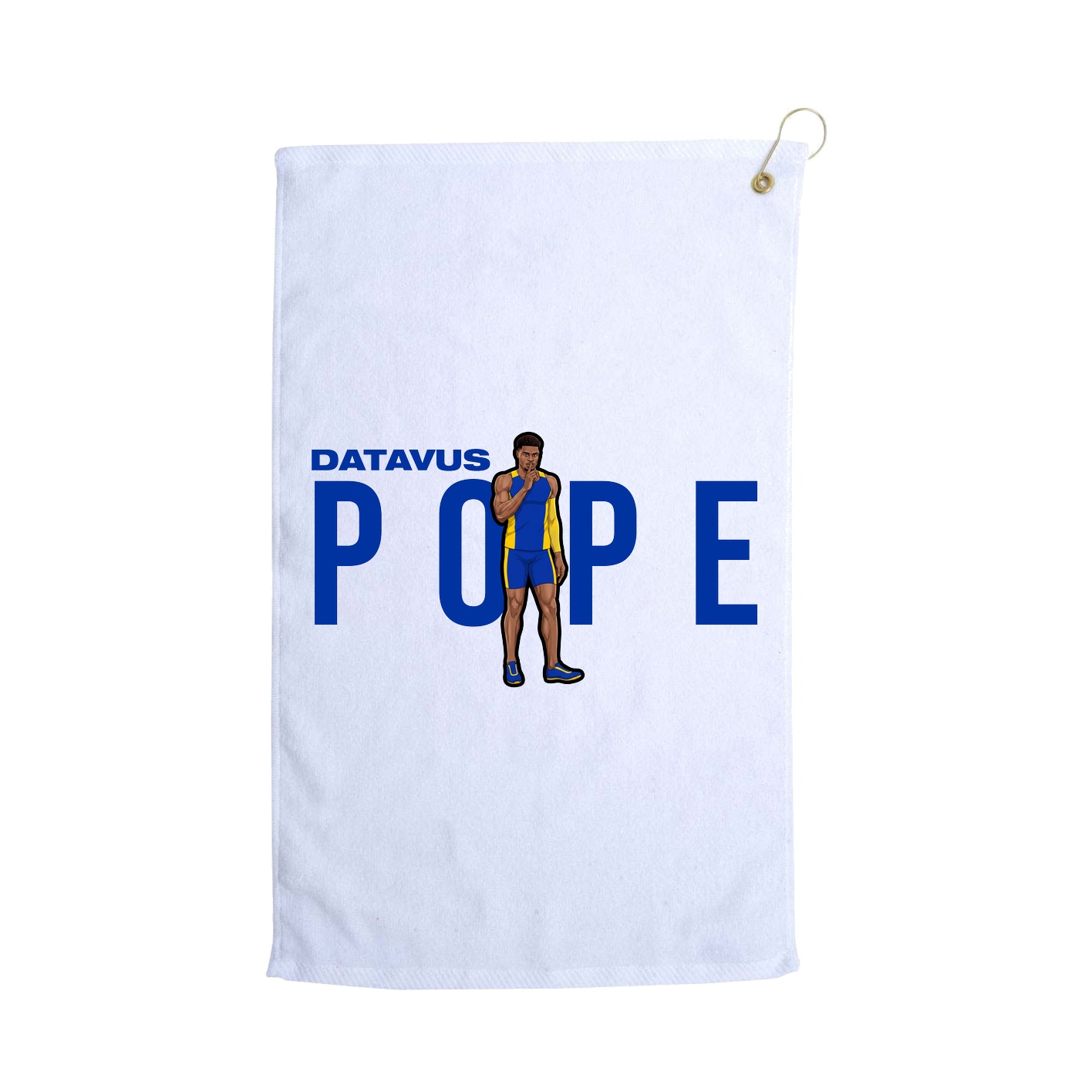 Golf Towel — Player Name in White