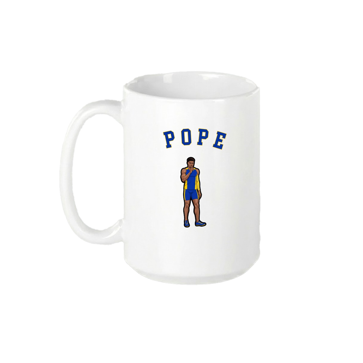 15oz Coffee Mug — Shirsey Arch in White