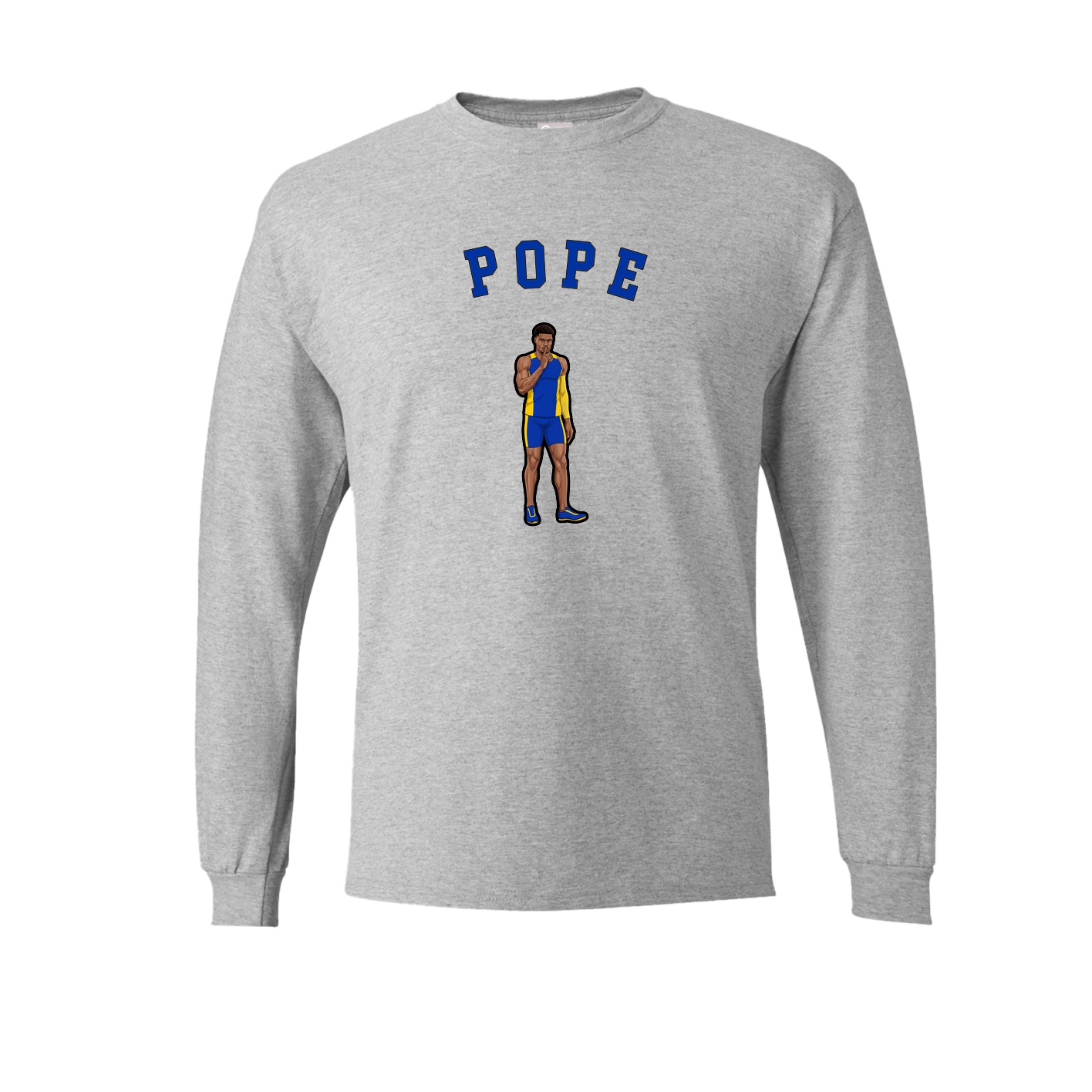 Long Sleeve Tee — Shirsey Arch in Grey