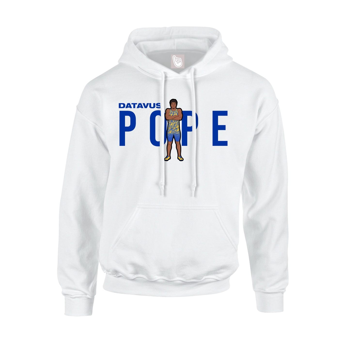 Hoodie — Player Name in White