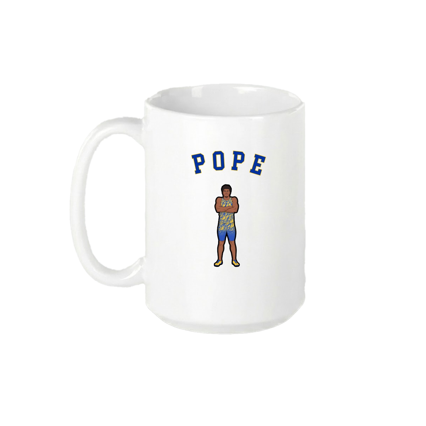 15oz Coffee Mug — Shirsey Arch in White
