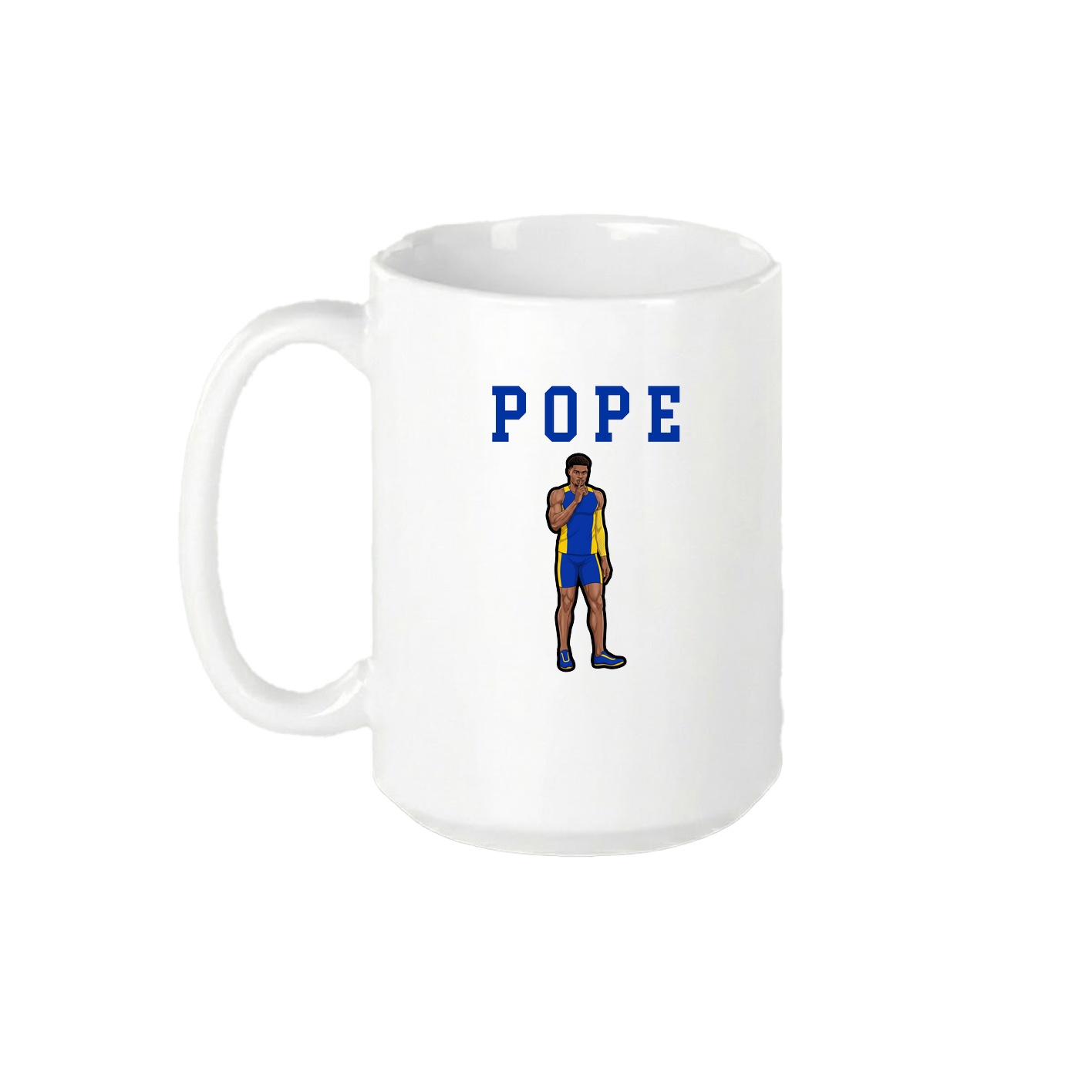 15oz Coffee Mug — Shirsey in White